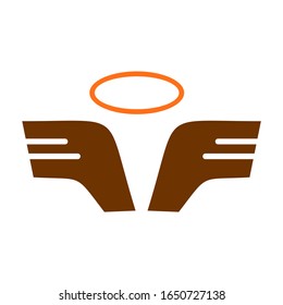 wing logo icon vector eps 10