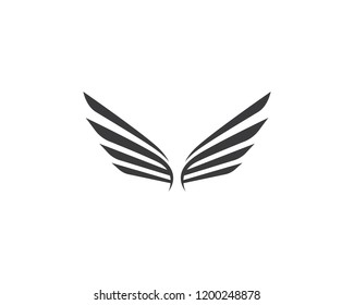 Wing logo illustration