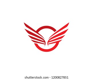 Wing logo illustration