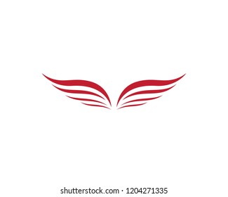 Wing logo illustration