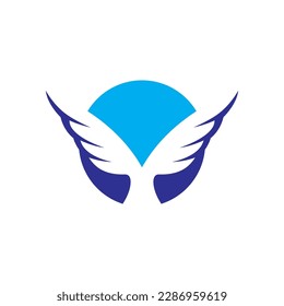 Wing logo images illustration design