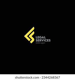 Wing logo, monogram LS assistant legal services