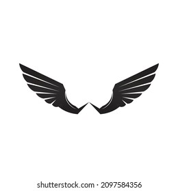 wing logo , simple and clean