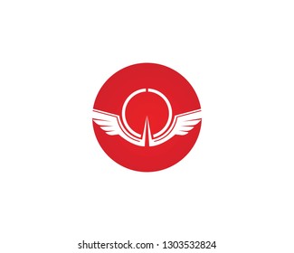 wing logo symbol