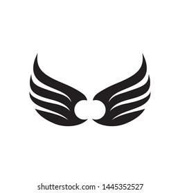 Wing logo and symbol business template vector
