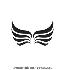 Wing logo and symbol business template vector