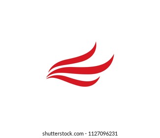 wing logo symbol for a professional designer