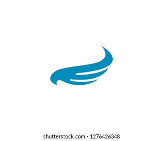 wing logo symbol for a professional designer