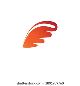 wing logo symbol professional vector designerillustration