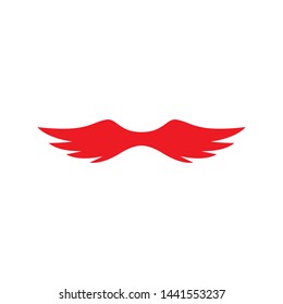 Wing logo symbol vector ilustration