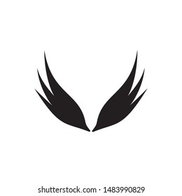 Wing logo symbol vector ilustration