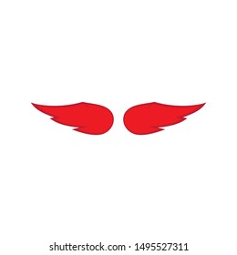 Wing logo and symbol vector ilustration