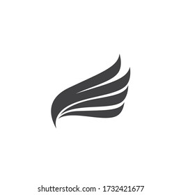 Wing logo and symbol vector ilustration