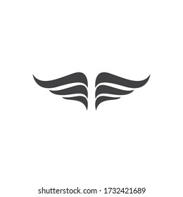 Wing logo and symbol vector ilustration