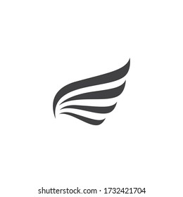 Wing logo and symbol vector ilustration