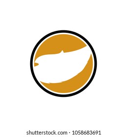 wing logo template