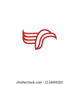 wing logo template