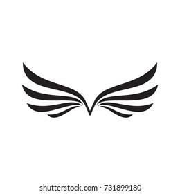 wing logo template