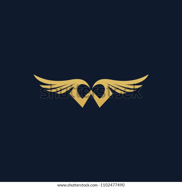wing logo\
template