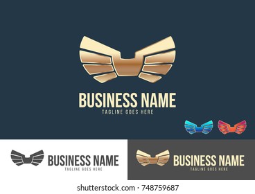 Wing Logo Template Design Vector 