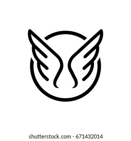Wing Logo Template Illustration Design. Vector EPS 10.