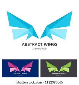 Wing Logo Template vector icon design