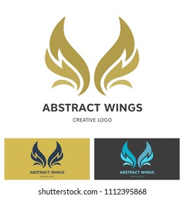 Wing Logo Template vector icon design