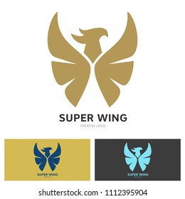 Wing Logo Template vector icon design