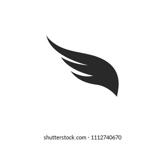 Wing Logo Template vector icon design