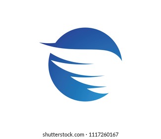 Wing Logo Template vector icon design