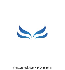 Wing Logo Template vector icon design