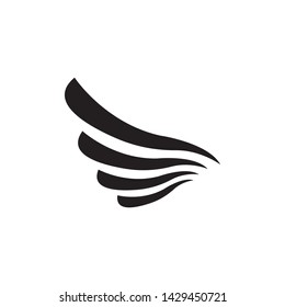 Wing Logo Template vector icon design