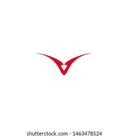 Wing Logo Template vector icon design