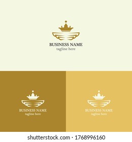 Wing logo template vector icon design