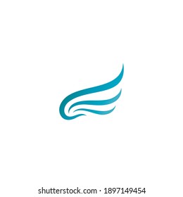 Wing Logo Template vector icon