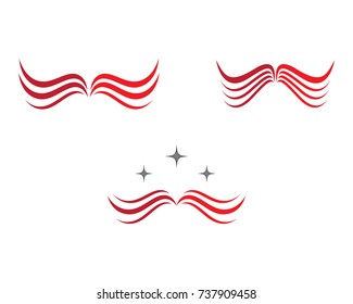 Wing Logo Template vector icon  illustration design
