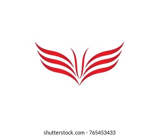 Wing Logo Template vector icon  illustration design