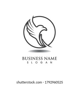 diseño de ilustración vectorial de plantilla de logotipo de ala