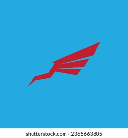 Wing Logo Template vector illustration design