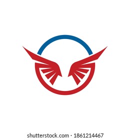 Wing Logo Vector Design for Company, Tattoo, etc