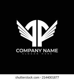 Wing  logo vector illustration design