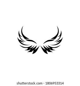 wing logo vector illustration eps 10.