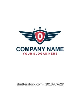 wing  O logo design