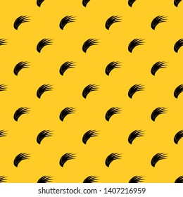 Wing pattern seamless vector repeat geometric yellow for any design