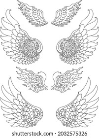 wing set design line only