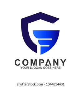 Wing Shield Letter G Logo, Protection And Care Logo, Guardian Symbol