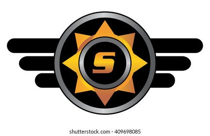 Wing Star Letter S