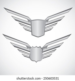 Wing steel design elements