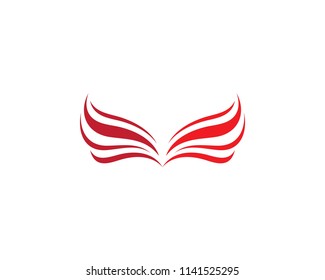 Wing symbol illustration