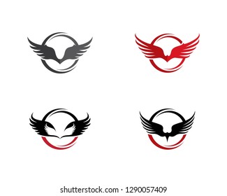 Wing symbol illustration